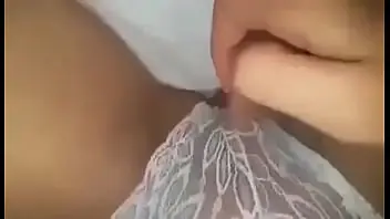 jerking off on my pussy and lick